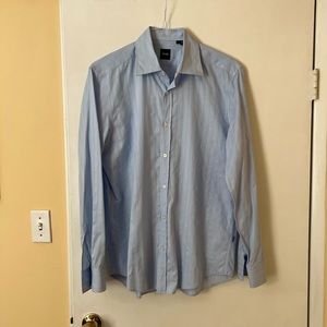 HUGO BOSS Dress Shirt - size L - EUC